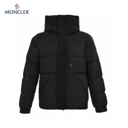 22FW Moncler Madeira Hooded Short Black Long Sleeves Down Jacket Size 1-5 