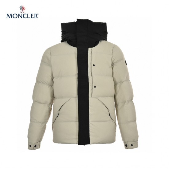 22FW Moncler Madeira Hooded Short Black Navy Long Sleeves Down Jacket Size 1-5 