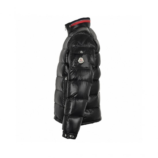 23FW Moncler Bourne Long Sleeves Short Down Jacket Black Coats Size 1-5 