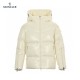 23FW Moncler Hooded Long Sleeves Short Down Jacket Beige Coats Size 1-4 