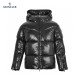 23FW Moncler Hooded Long Sleeves Short Down Jacket Black Coats Size 1-4 