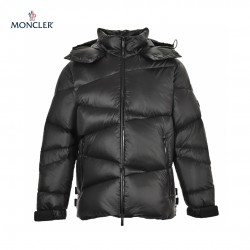 23FW Moncler Mens Hoodie Long Sleeves Short Down Jacket And Coats Black Size 0-4 