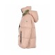 23FW Moncler Parana Hooded Long Sleeves Short Down Jacket Pink Coats Size 0-3 