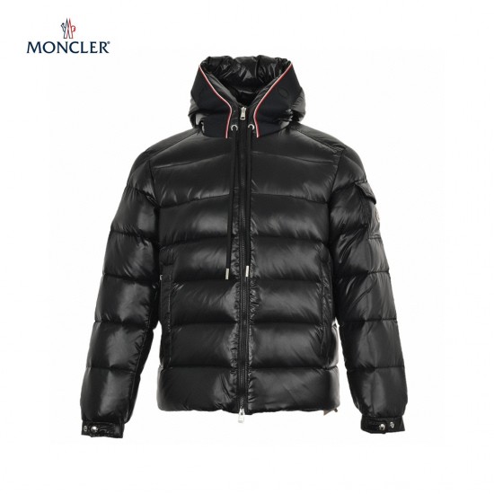 23FW Moncler Pavin Hood Black Long Sleeves Down Jacket Size 1-5 