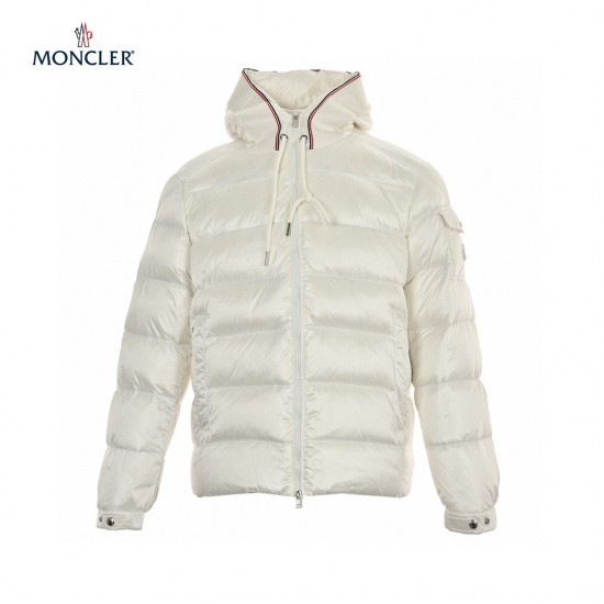 23FW Moncler Pavin Hood White Long Sleeves Down Jacket Size 1-5 