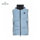 23FW Moncler Tago Black Blue Sleeveless Hooded Down Vest Outerwear Size 1-5 