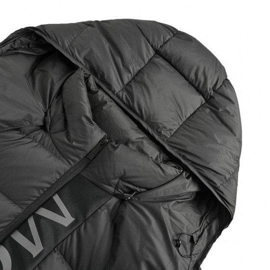 23FW Moncler Ume Nylon Long Sleeves Short Down Jacket And Coats Black Size 1-5 