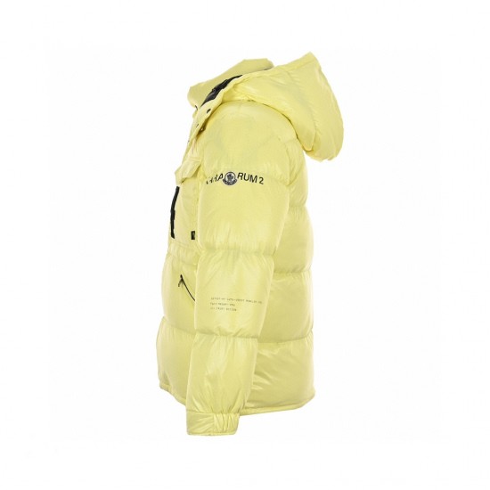 23FW Moncler x FRGMT Black Yellow Long Sleeves Down Jacket Size 1-5 