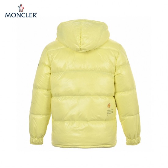 23FW Moncler x FRGMT Black Yellow Long Sleeves Down Jacket Size 1-5 