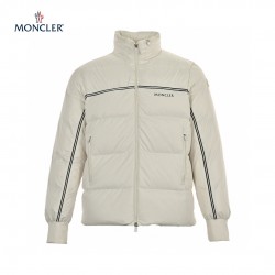 Mens Moncler Michael Long Sleeves Short Down Jacket White Size 1-5 