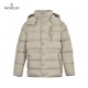 Moncler Bauges Detachable Long Sleeves Short Down Jacket Beige Coats Size 1-5 