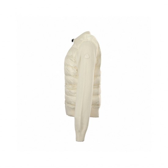 Moncler Blouson White Long Sleeves Outerwear Size 1-4 