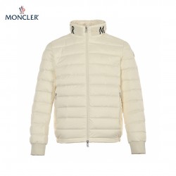 Moncler Long Sleeves Short Down Jacket And Coats Beige Size 1-5 