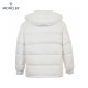 Moncler Maire Hooded Quilted Shell White Long Sleeves Down Jacket Size 0-3 