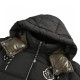 Moncler Mariveles Long Sleeves Short Down Jacket Black Coats Size 1-5 