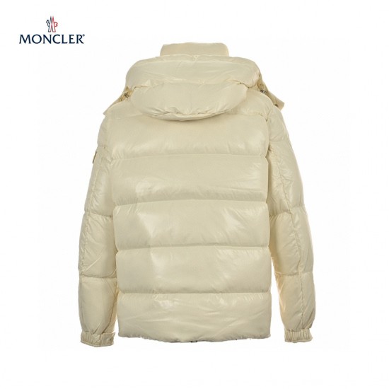 Moncler Maya 70 Logo Appliqued Quilted Shell Hooded Short Down Jacket Size1-5 