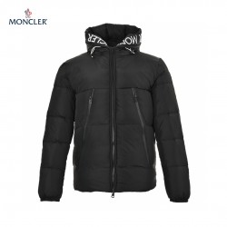 Moncler Montclar Quilted Shell Hooded Long Sleeves Short Down Jacket Blue Coats Size 1-5 