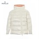 Moncler Oversized Puffer Long Sleeves Short Down Jacket White Coats Size 0-3 