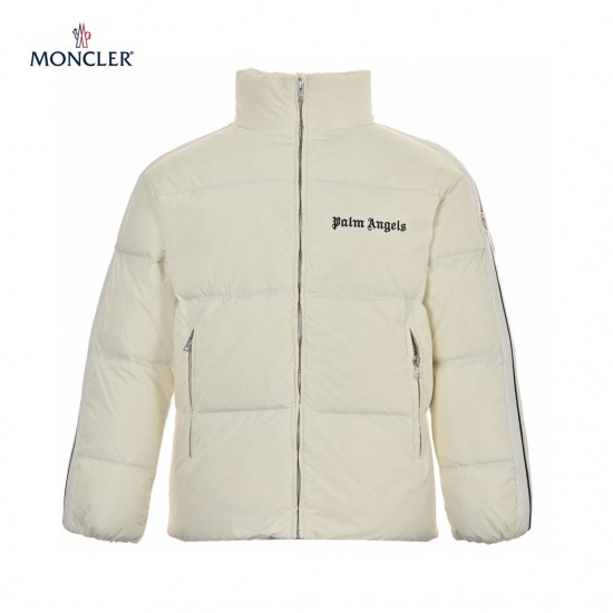 Moncler x Palm Angels White Long Sleeves Down Jacket Size 1-5 