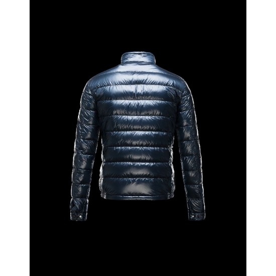 Moncler ACORUS Ultralight Blue Jackets Techno Fabric/Polyamide Mens 41338935EP