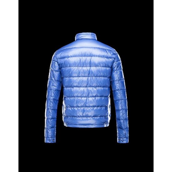 Moncler ACORUS Ultralight Bright blue Jackets Techno Fabric/Polyamide Mens 41338935LS