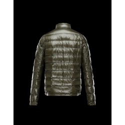 Moncler ACORUS Ultralight Dark green Jackets Techno Fabric/Polyamide Mens 41338935SK