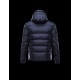 Moncler ALFRED Detachable Hood Knit Collar Blue Jackets Nylon/Polyamid Mens 41380992NO