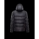 Moncler ALFRED Detachable Knit Collar Black Jackets Nylon/Polyamid Mens 41380992WK