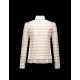 Moncler AMINTA Ultralight Turtleneck Beige Jackets Nylon/Polyamide Womens 41414157FS