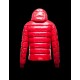 Moncler Aubert Hooded Neckline Coral Jackets Nylon/Polyamid Mens 41224644MN