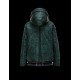 Moncler BAGES Turtleneck Dark green Jackets Nylon/Polyamide Womens 41472473TV