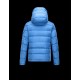 Moncler BASILE Ultralight Turtleneck Azure Jackets Cotton Mens 41464460XR