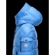 Moncler BASILE Ultralight Turtleneck Azure Jackets Cotton Mens 41464460XR