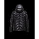 Moncler BERRIAT Detachable Hood Turtleneck Black Jackets Nylon/Polyamid Mens 41456769KX