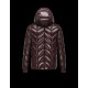 Moncler BERRIAT Detachable Hood Turtleneck Dark brown Jackets Nylon/Polyamid Mens 41456769LD