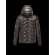 Moncler BERRIAT Detachable Hood Turtleneck Dark green Jackets Nylon/Polyamid Mens 41456769UD