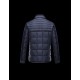 Moncler BLAIS Turtleneck Dark blue Jackets Polyamid/Wool Mens 41378018WC