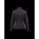 Moncler BRIERE Classic Neckline Broadcloth Collar Black Overcoats Techno Fabric Womens 41457362EI