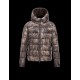 Moncler BYRON Fur-Trimmed Hood Turtleneck Khaki Jackets Polyamide/Coyote Mens 41466614IN