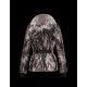 Moncler CANET Detachable Turtleneck Fur Collar Black Jackets Techno Fabric/Polyamide Womens 41464947TA