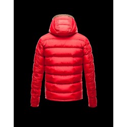 Moncler CANUT Knitted Collar Red Jackets Pa/Polyurethane Mens 41311219EJ