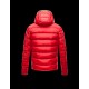 Moncler CANUT Knitted Collar Red Jackets Pa/Polyurethane Mens 41311219EJ