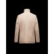 Moncler CARL Reversible Turtleneck Khaki Overcoats Cotton/Polyester Mens 41475321AJ