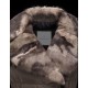 Moncler CHAUVET Fur Lapel Collar Dark green Coats Nylon Womens 41466669WK