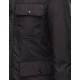 Moncler CORBIN Turtleneck Black Overcoats Polyester Mens 41473337PW