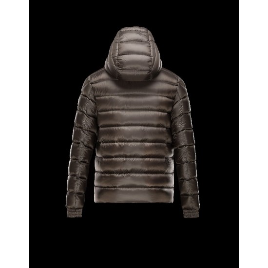 Moncler EDWARD Detachable Hood Turtleneck Dark green Jackets Techno Fabric Mens 41456708BS