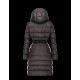 Moncler FABRE Detachable Turtleneck Black Coats Techno Fabric/Polyamide Womens 41457123BH