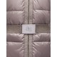 Moncler FABRE Detachable Turtleneck Dove grey Coats Techno Fabric Womens 41457123TL