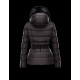 Moncler FABREGES Detachable Turtleneck Black Jackets Polyamide/Beaver Womens 41456715WM