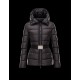 Moncler FABREGES Detachable Turtleneck Black Jackets Polyamide/Beaver Womens 41456715WM